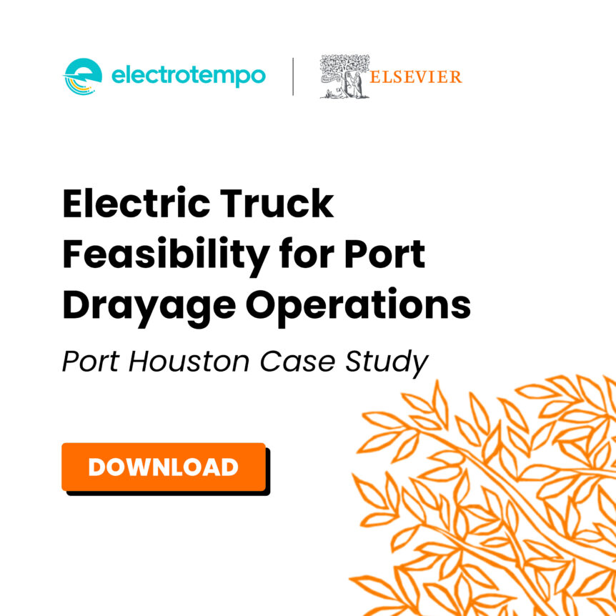 ElectroTempo | Paper | Electric truck feasibility for port drayage operations: Port houston case study